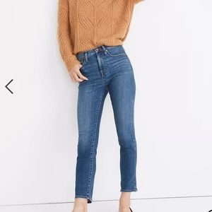 Brand new Madewell Stovepipe jeans